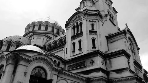 Low angle view of cathedral against sky