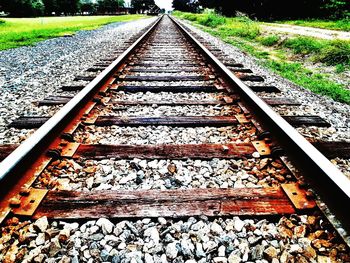 Railroad tracks