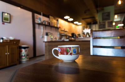 Close-up of bowl on table