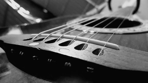 Close-up of guitar