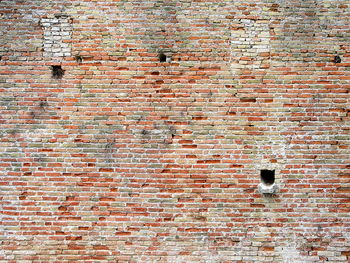 Full frame shot of brick wall