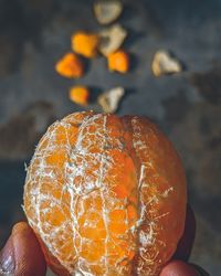 Close-up of orange fruit