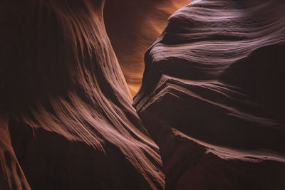 View of rock formation