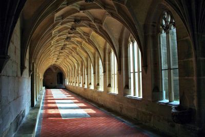 Interior of historic building