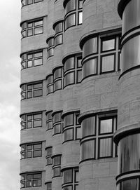 Low angle view of building against sky