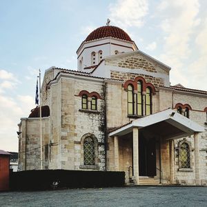 Panagia eleousa christian orthodox church at trimiklini village in cyprus island 