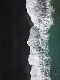 Scenic view of sea waves