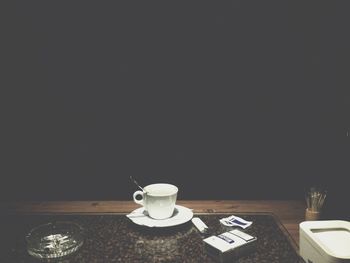 Close-up of drink on table