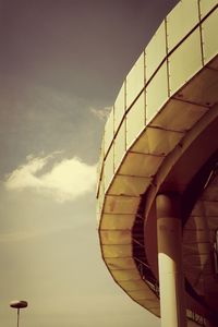 Low angle view of building against sky