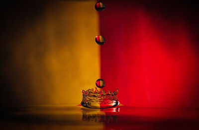 Macro wather drops