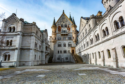 Low angle view of cathedral against sky