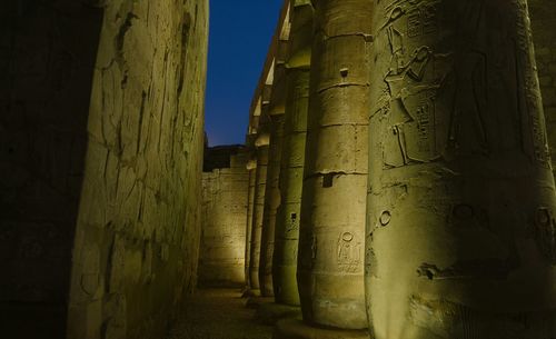 Interior of historic building