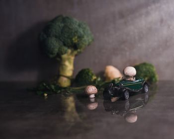 Close-up of stuffed toy on table