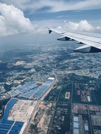 Aerial view of city