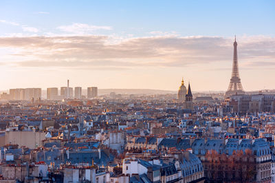 Cityscape against sky