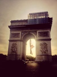 Low angle view of monument