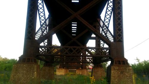 Low angle view of old building