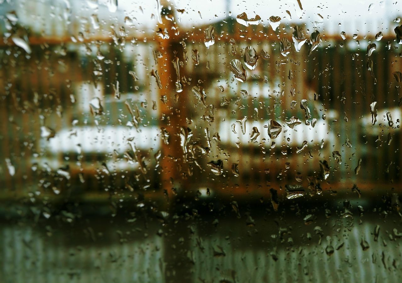 window, indoors, drop, wet, transparent, glass - material, rain, water, full frame, backgrounds, raindrop, weather, glass, season, focus on foreground, close-up, no people, condensation, monsoon, droplet