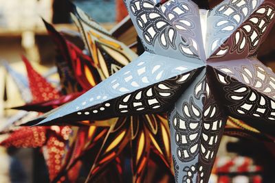 Close-up of decoration hanging from for sale