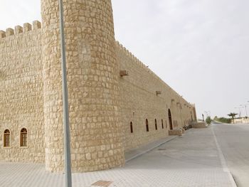 Low angle view of old building