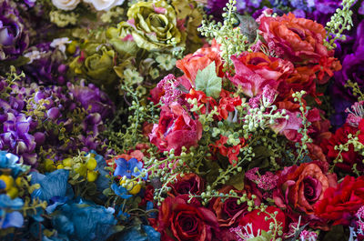 Close-up of rose bouquet