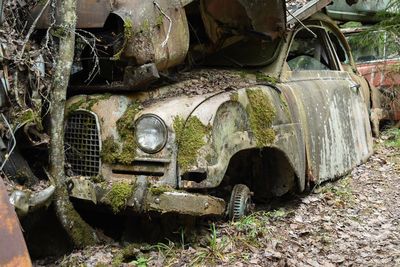 Old rusty car