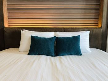 Chair on bed at home