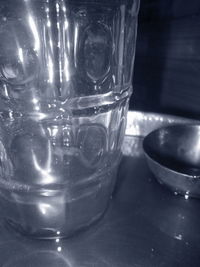 Close-up of drink on table