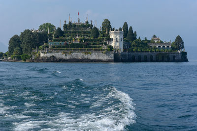 View of building by sea