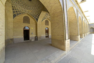 Entrance of historic building