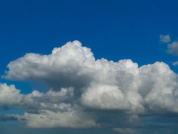 Low angle view of clouds in sky