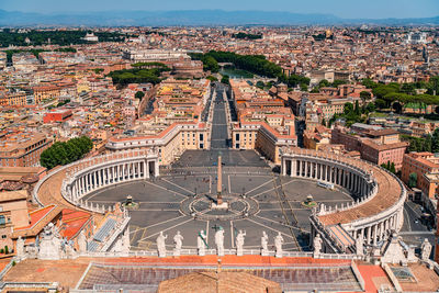 Vatican from the st peters basilica