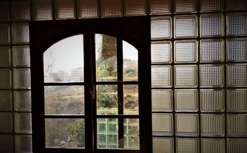 Close-up of window