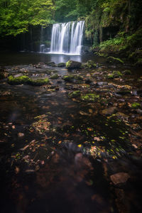 Waterfall in forest