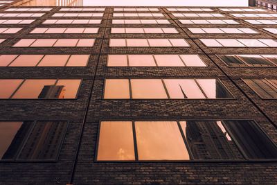 Low angle view of modern building