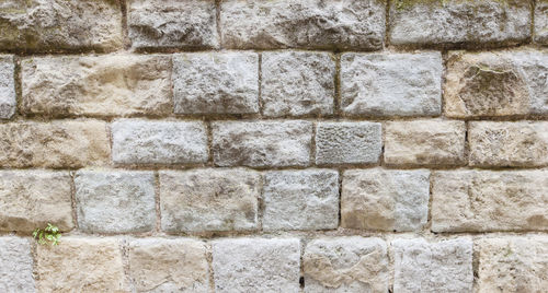 The old wall bricks texture.