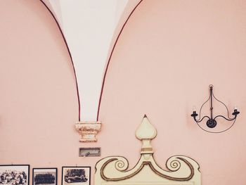 Low angle view of ceiling