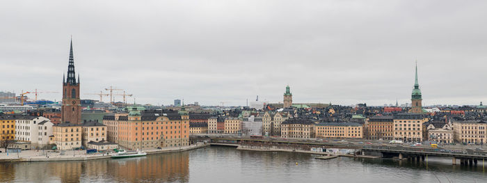 Cityscape against sky