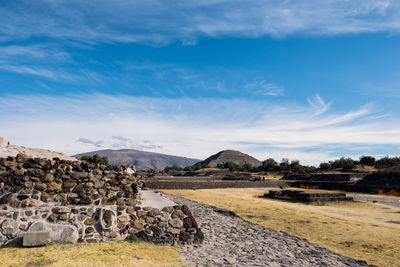 Panoramic view of landscape against sky