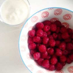 Close-up of fruit served in bowl