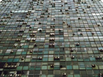 Low angle view of modern building