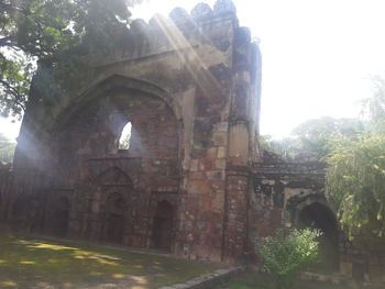 Old building against sky
