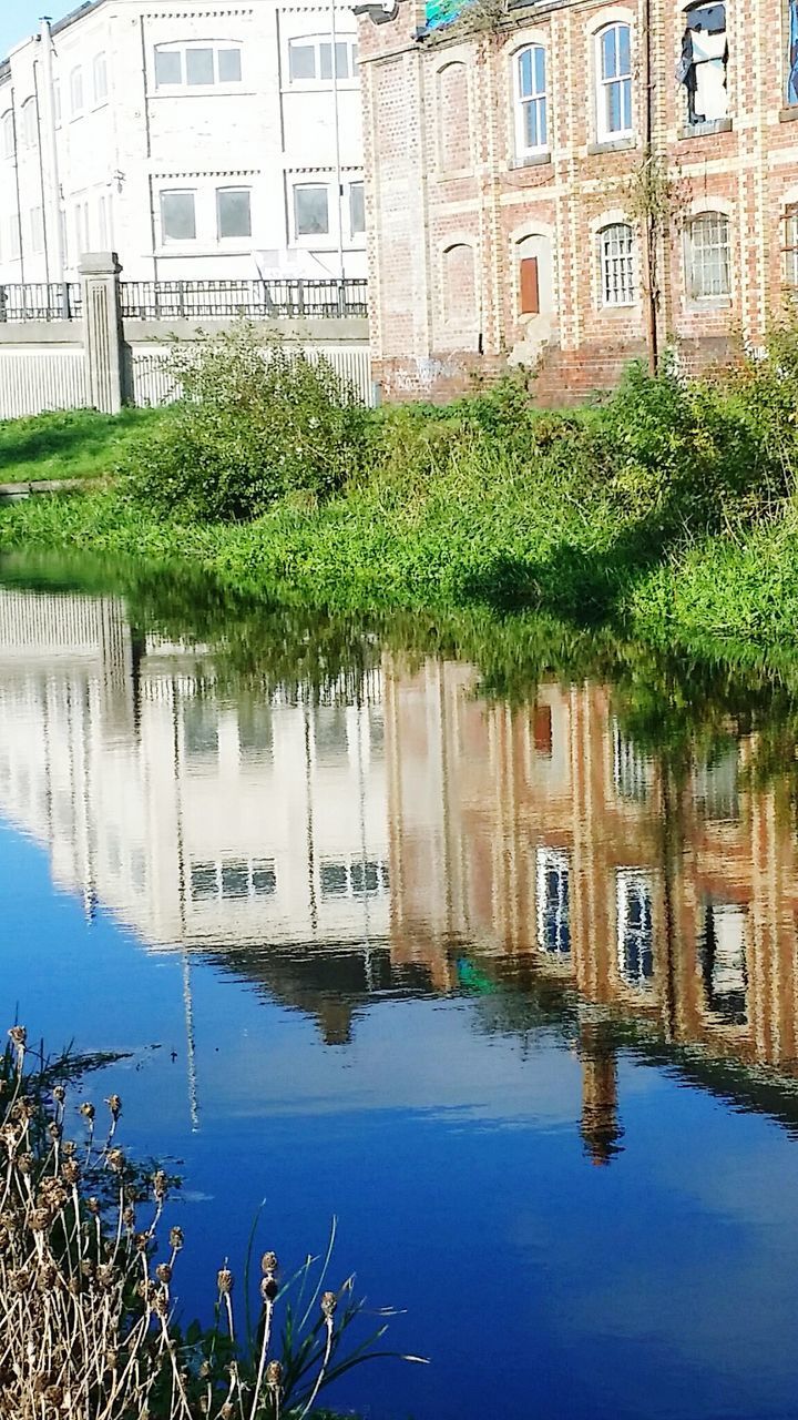 BUILDING BY LAKE