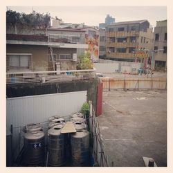 Buildings in city
