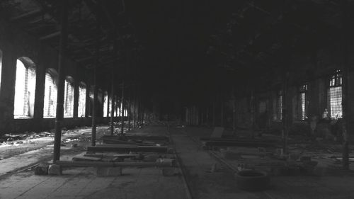 Empty abandoned room