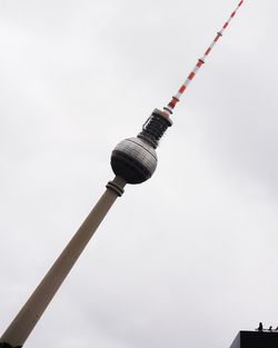 Low angle view of building against clear sky