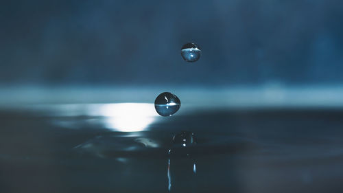 Close-up of water drop