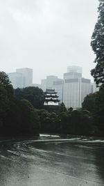 View of cityscape against sky