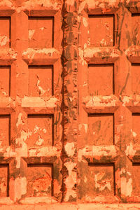 Full frame shot of weathered wall