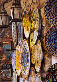 Full frame shot of market stall for sale